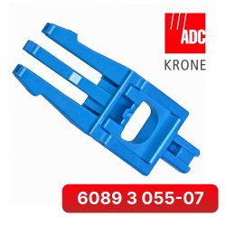 6089 3 055-07 Krone Размыкающий штекер для 1 пары, голубой