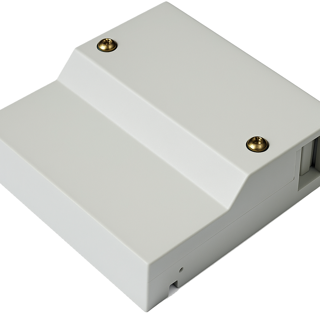 Настенный оптическая розетка на 2 SC проходных адаптера. (или 4 LC. при использовании дуплексных адаптеров)