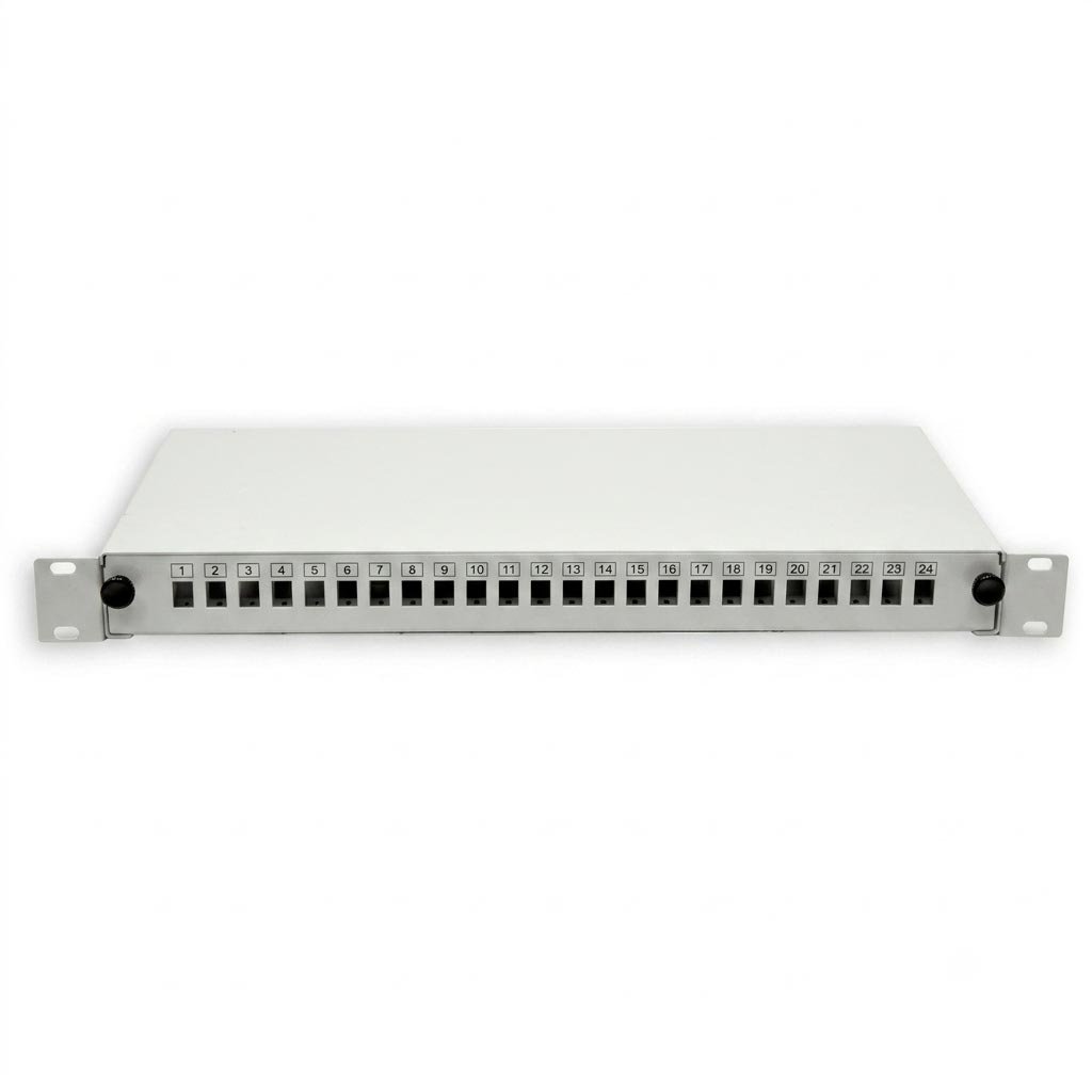 RC19 ШКОС-24-1U-19-SC/LC Кросс оптический стоечный | оптическая панель 19