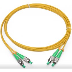 Cabeus FOP(d)-9-FC/APC-FC/APC-3m Шнур оптический duplex FC/APC-FC/APC 9/125 sm 3м LSZH