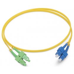 Cabeus FOP(d)-9-SC/APC-SC/UPC-1,5m Шнур оптический duplex SC/APC-SC/UPC 9/125 sm 1,5м LSZH