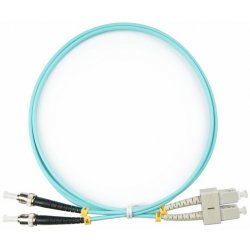 Cabeus FOP-50-SC-ST-7m Шнур оптический duplex SC-ST 50/125 mm OM3 7м LSZH