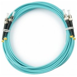 RC19 ШВО-50-ST-ST-25m Патч-корд оптический duplex ST-ST 50/125 mm OM3 25м LSZH