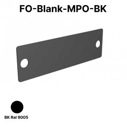Cabeus FO-Blank-MPO/MTP-BK Сменная планка заглушка для оптического кросса MTP/MPO