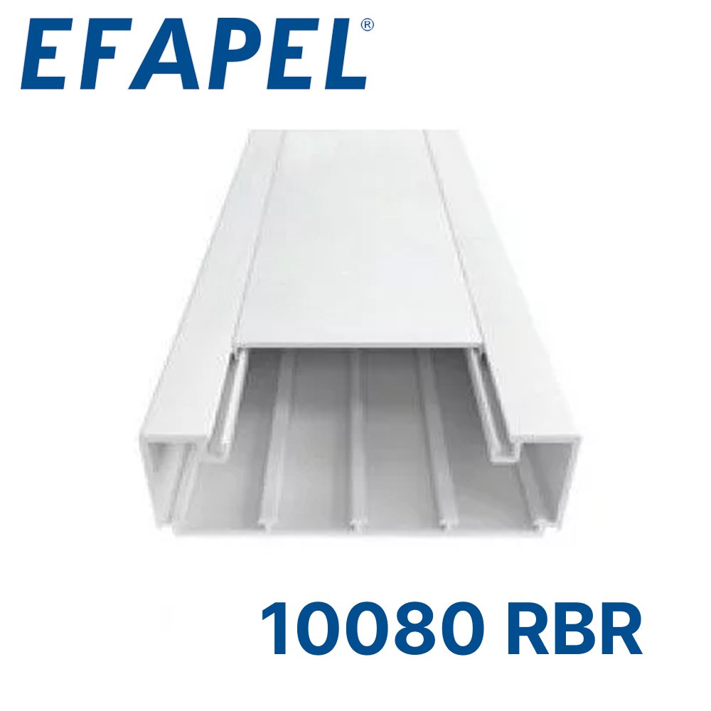 10080 RBR EFAPEL Короб 110х34 в комплекте с крышкой