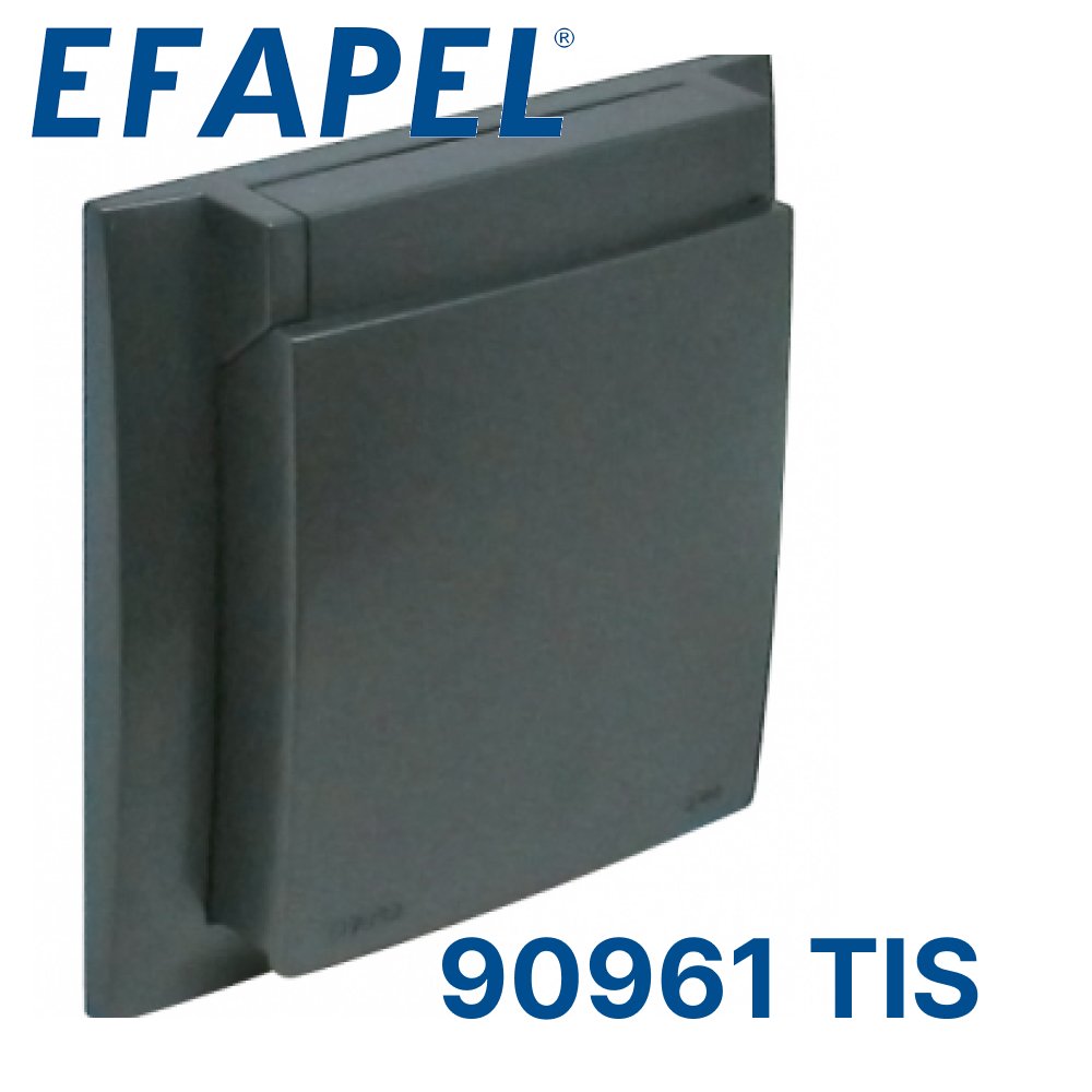 Efapel 90961 TIS Влагозащищенная рамка IP44, серый90961 TIS фото
