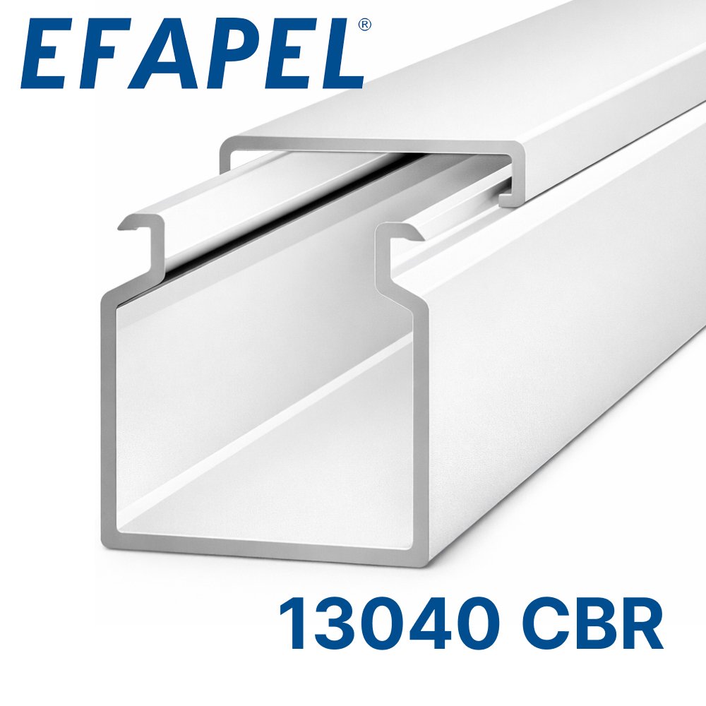 Короб 60х60 в комплекте с крышкой Efapel13040 CBR фото
