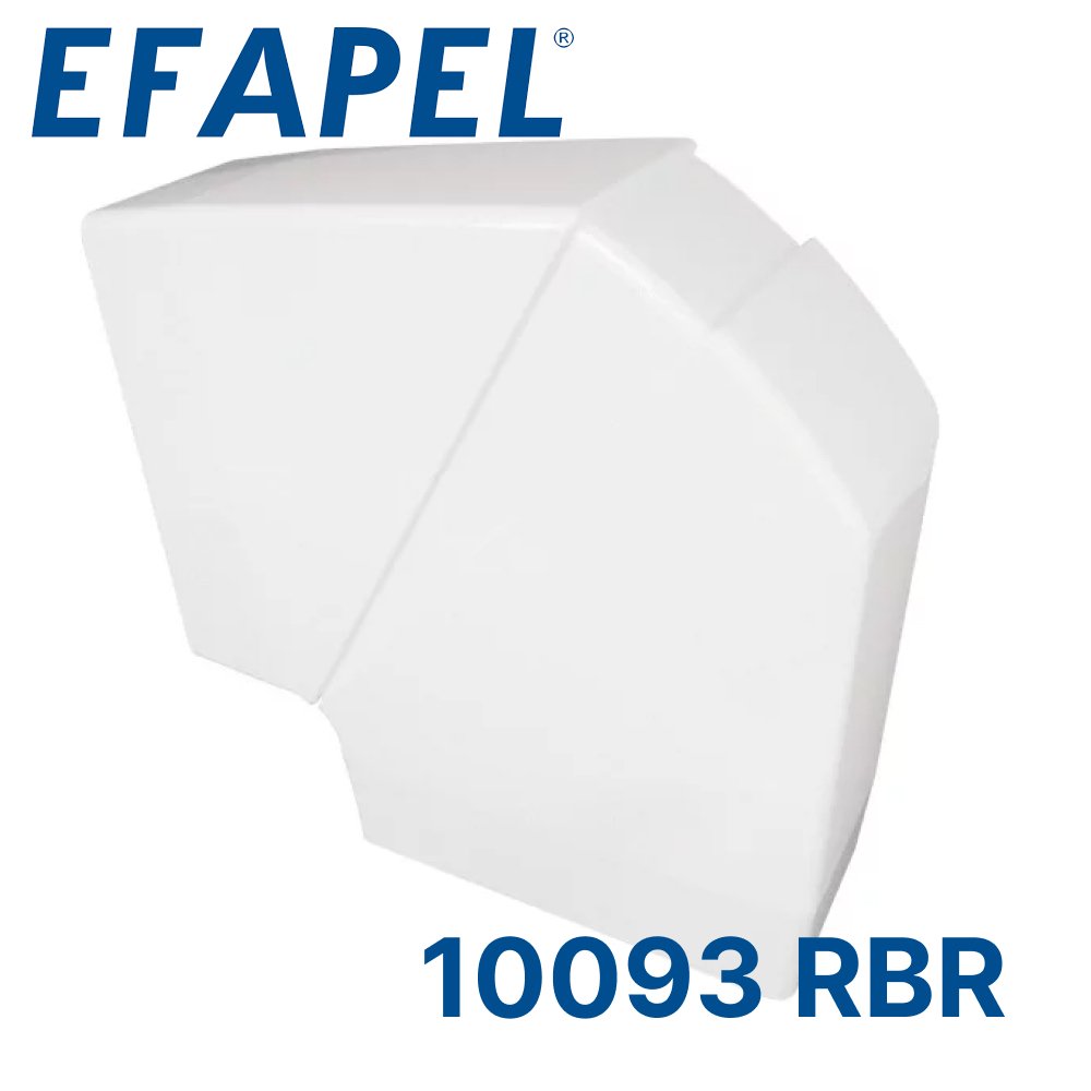 10093 RBR EFAPEL Плоский угол для короба 110х50 Efapel
