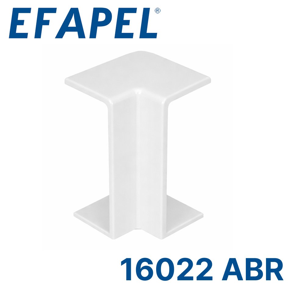 16022 ABR EFAPEL Внутренний угол для короба 90х5016022 ABR фото