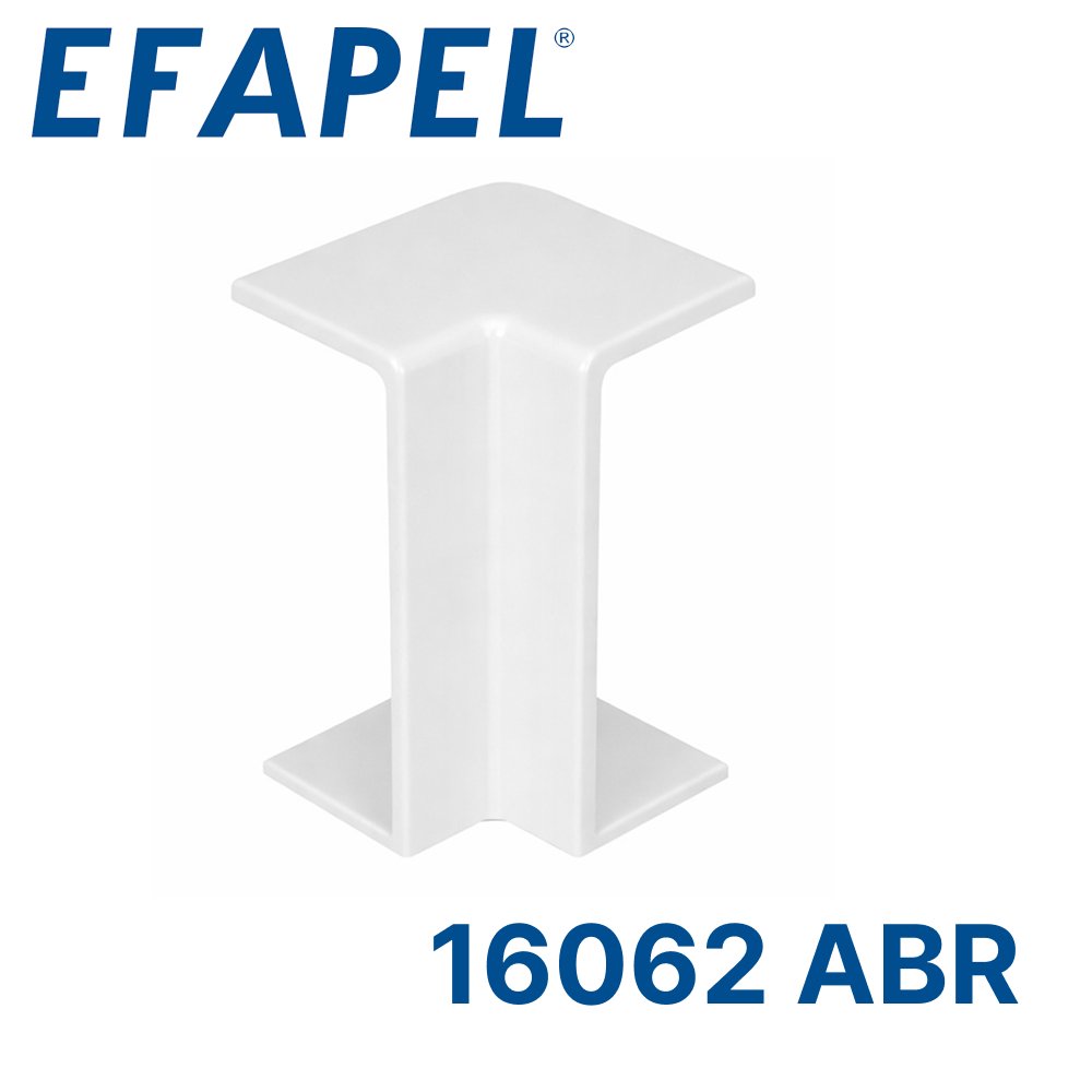 16062 ABR EFAPEL Внутренний угол для короба 185х6516062 ABR фото