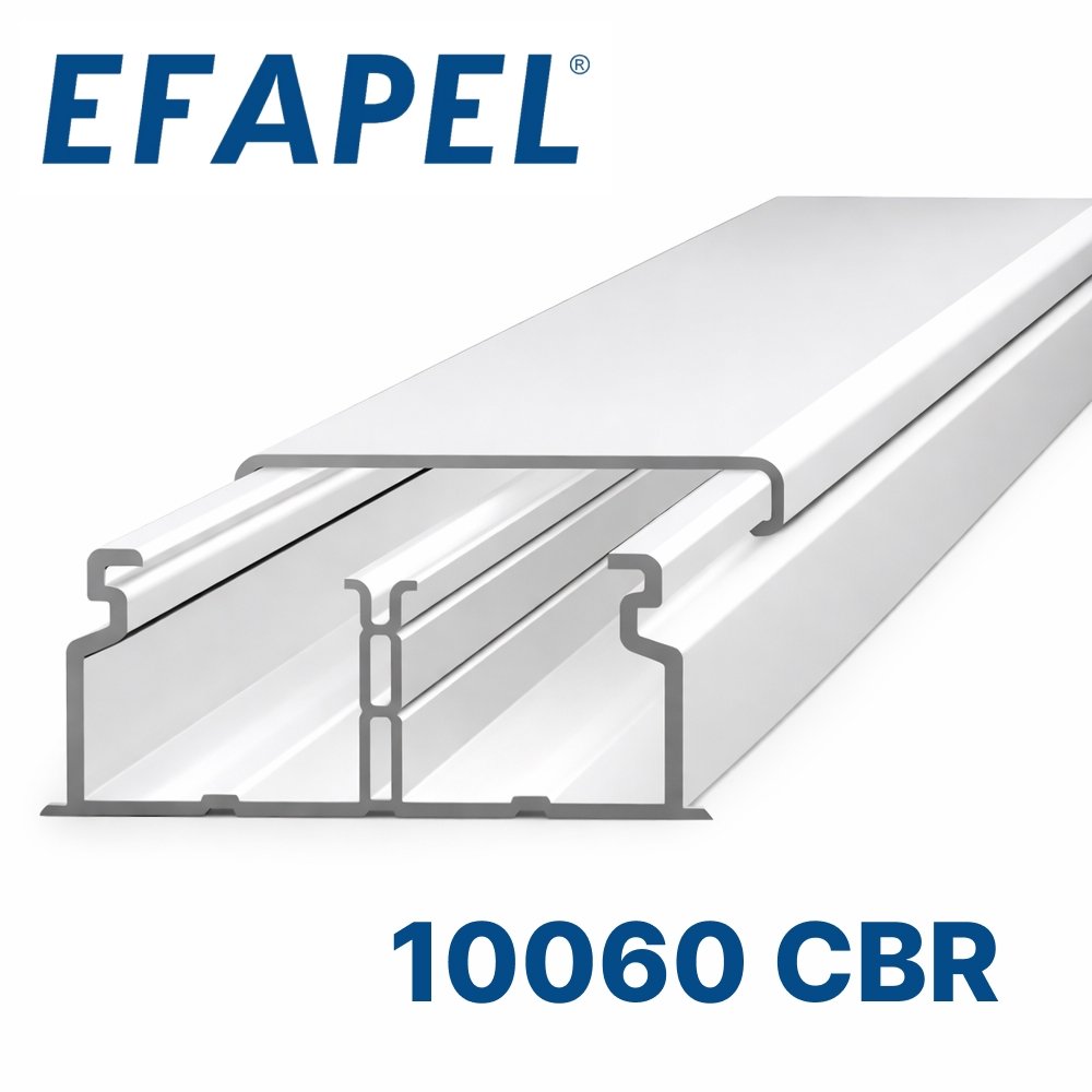 Миниканал 40х16 с 1-й перегородкой Efapel