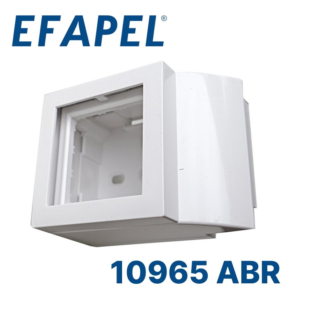 Накладной адаптер под модули 45х45 для короба 40х12,5 Efapel10965 ABR фото