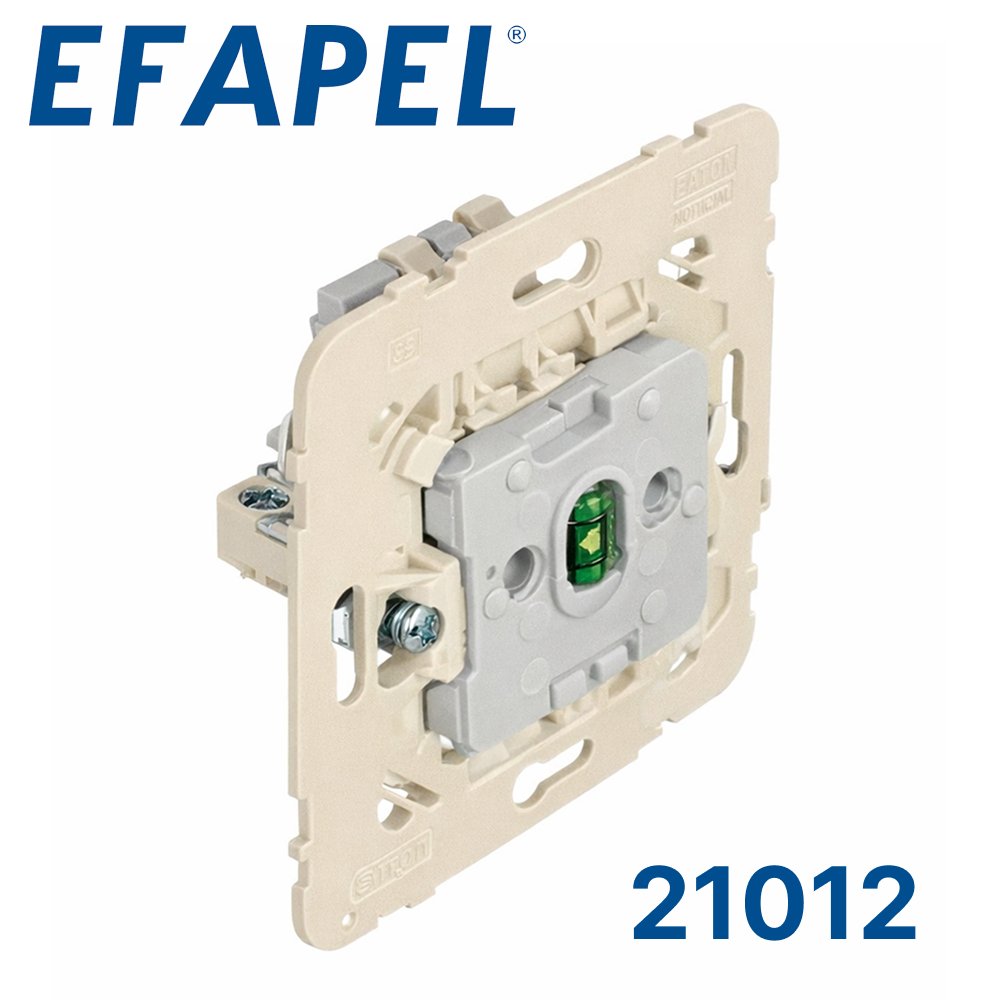EFAPEL 21012 Механизм одноклавишного выключателя с подсветкой21012 фото