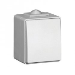 Одноклавишный выключатель, серый Efapel48011 CCZ фото