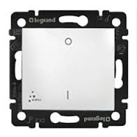 LEGRAND 770092 Выключатель двухполюсный, 10АХ, 250В, IP44, белый, Valena