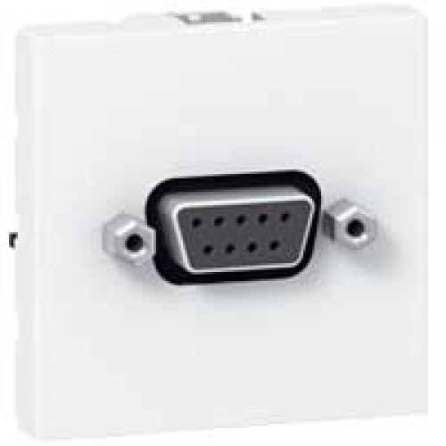 LEGRAND 78765 Модуль розетки SUB D, RS-232, под винт, Mosaic