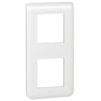 LEGRAND 78723 Рамка M45, 2Х2М, вертикальная установка, антибактериальная, Mosaic
