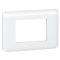 LEGRAND 78803 Декоративная рамка M45, 3М, белая, Mosaic