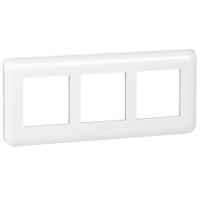 LEGRAND 78866 Декоративная рамка M45, 3Х2М, горизонтальная установка, белая, Mosaic Rеnovation