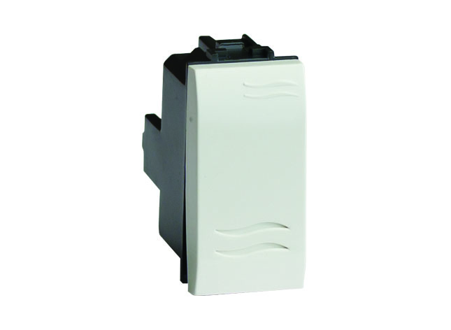 LEGRAND 77031 Выключатель кнопочный перекидной, 1М, 6А, белый, Mosaic