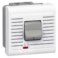 LEGRAND 77522 Автоматический выключатель термомагнитный P+N 230В, 16A, Mosaic, 2M