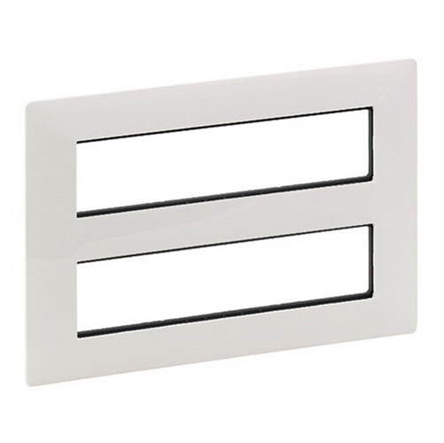 LEGRAND 752146 Рамка для модульных устройств Mosaic, 2x4x2 модуля, белая, Valena Life