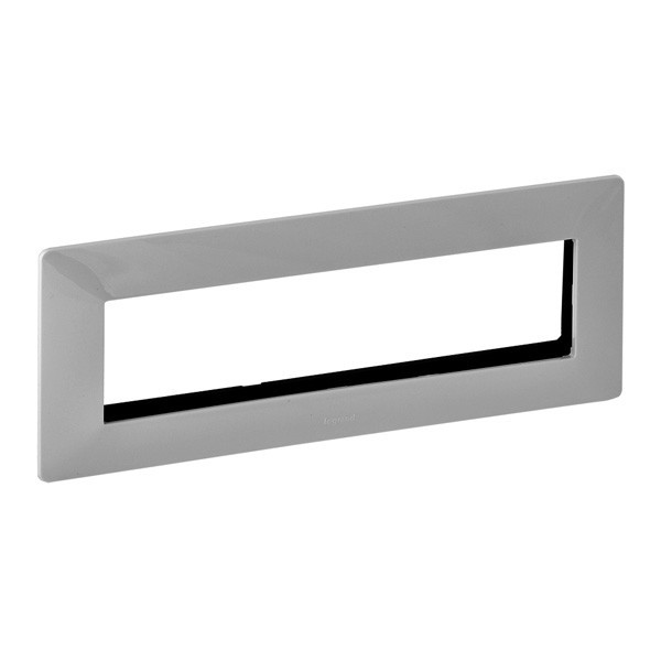 LEGRAND 752345 Рамка для модульных устройств Mosaic, 4x2 модуля, алюминий, Valena Life