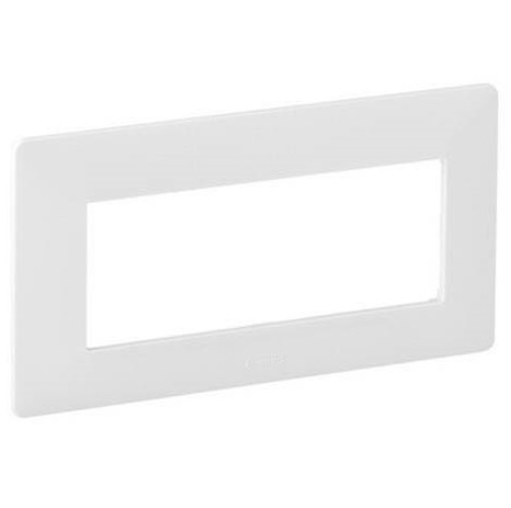 LEGRAND 754006 Рамка, 5 модулей без перегородок, белая, Valena Life