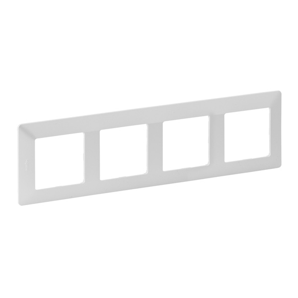 LEGRAND 754144 Рамка 4 поста, жемчуг, Valena Life