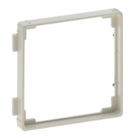 LEGRAND 752243 Адаптер для механизмов 50х50мм в соответствии с DIN49075, с лицевой панелью 50х50 мм, слоновая кость, Valena Life