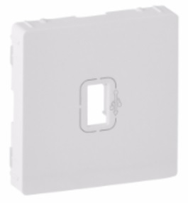 LEGRAND 754750 Лицевая панель для розетки USB 753082, белая, Valena Life