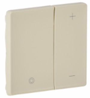 LEGRAND 754891 Лицевая панель для кнопочных светорегуляторов 752062/752067, слоновая кость, Valena Life