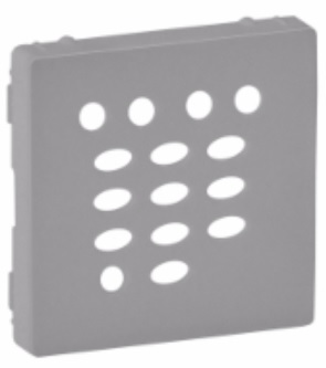 LEGRAND 755462 Лицевая панель для FM-тюнера 752039, алюминий, Valena Life