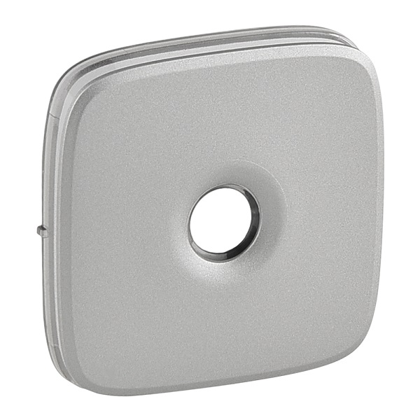 LEGRAND 752077 Лицевая панель для переключателя со встроенным датчиком движения 752065, алюминий, Valena Allure