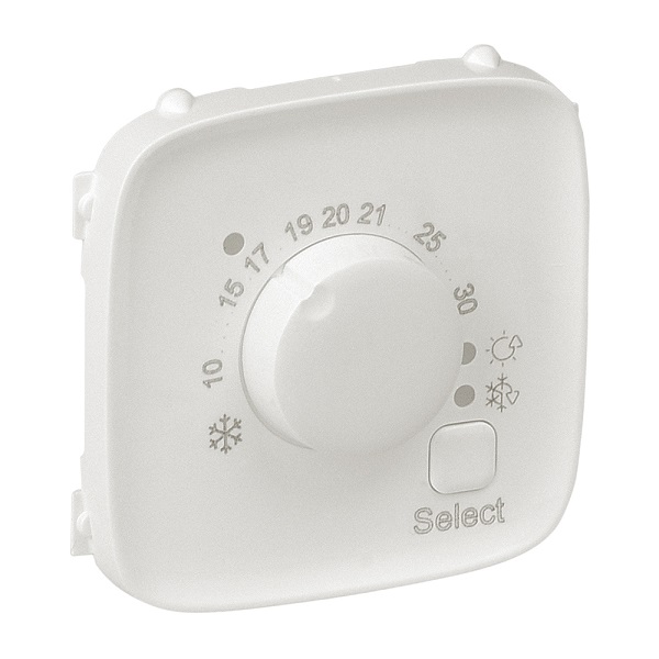 LEGRAND 755319 Лицевая панель для электронного термостата 752033, жемчуг, Valena Allure