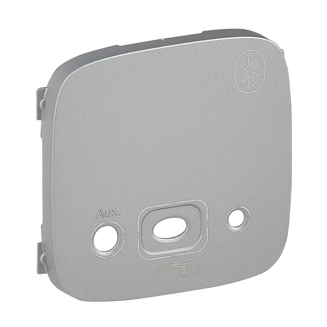 LEGRAND 755437 Лицевая панель для модуля Bluetooth 752036, алюминий, Valena Allure
