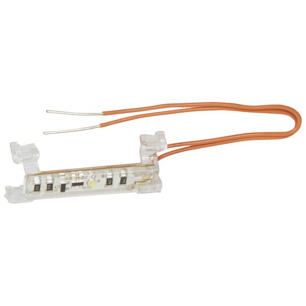 LEGRAND 665091 Светодиодная лампа проводного подключения, 230В, 3мА, цвет свечения - синий