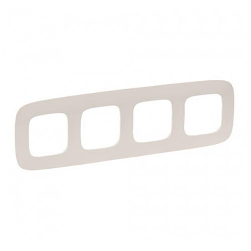 LEGRAND 754314 Рамка 4 поста, слоновая кость, Valena Allure