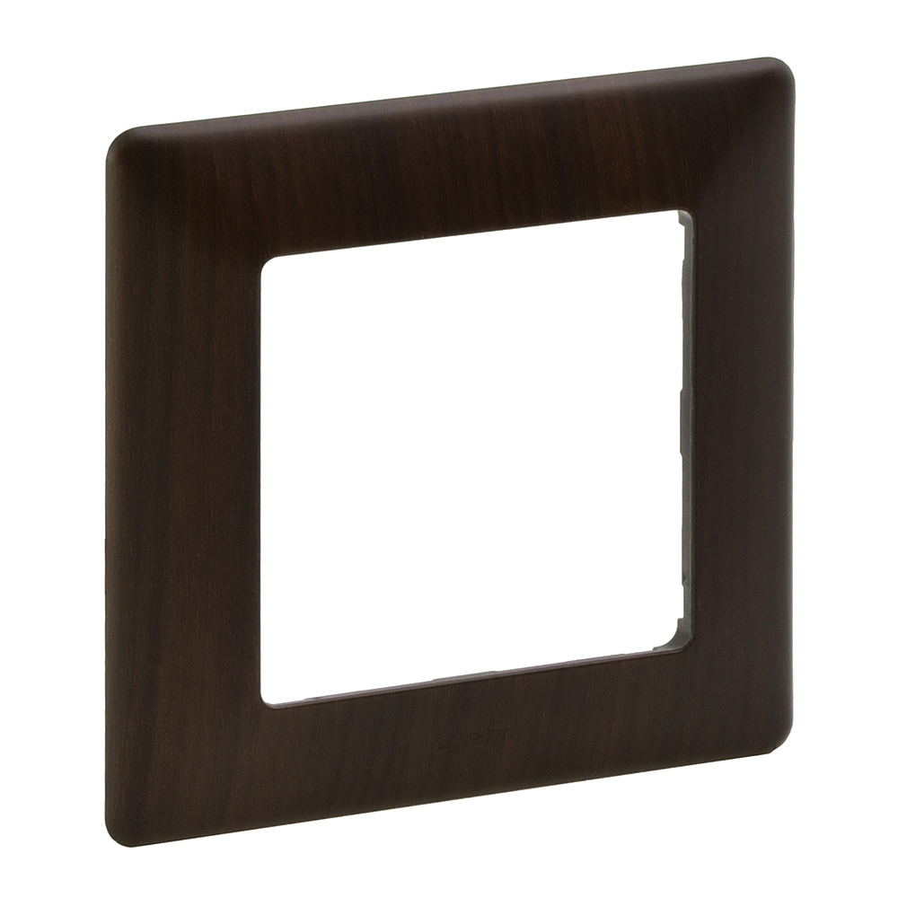 LEGRAND 754171 Рамка 1 пост, темное дерево, Valena Life