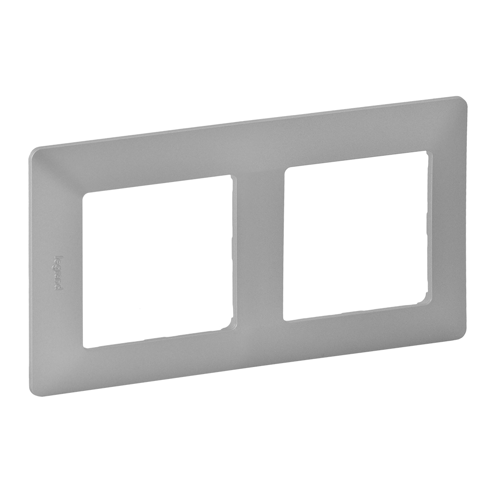 LEGRAND 754132 Рамка 2 поста, алюминий, Valena Life