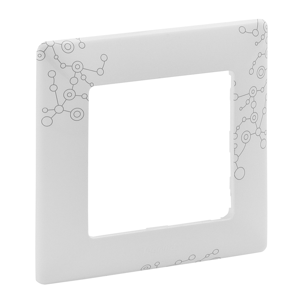 LEGRAND 754121 Рамка 1 пост, эл грей, Valena Life