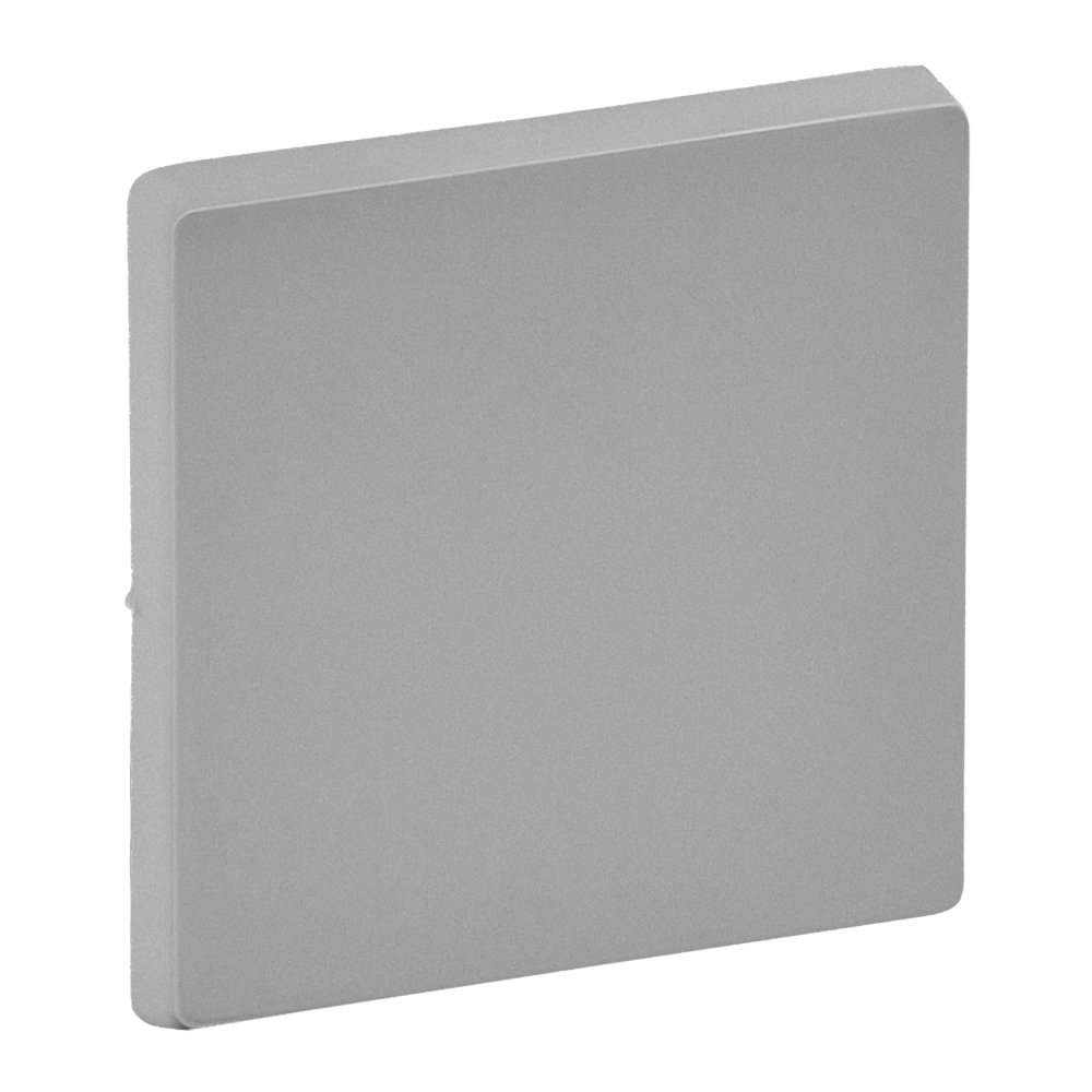 LEGRAND 755002 Лицевая панель для выключателей и переключателей 752001/752007/752010/752011/752016/752027, алюминий, Valena Life