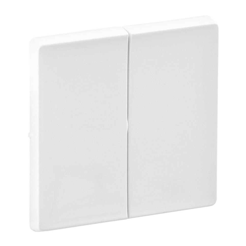 LEGRAND 755020 Лицевая панель для выключателей и переключателей 752005/752018/752028, белая, Valena Life