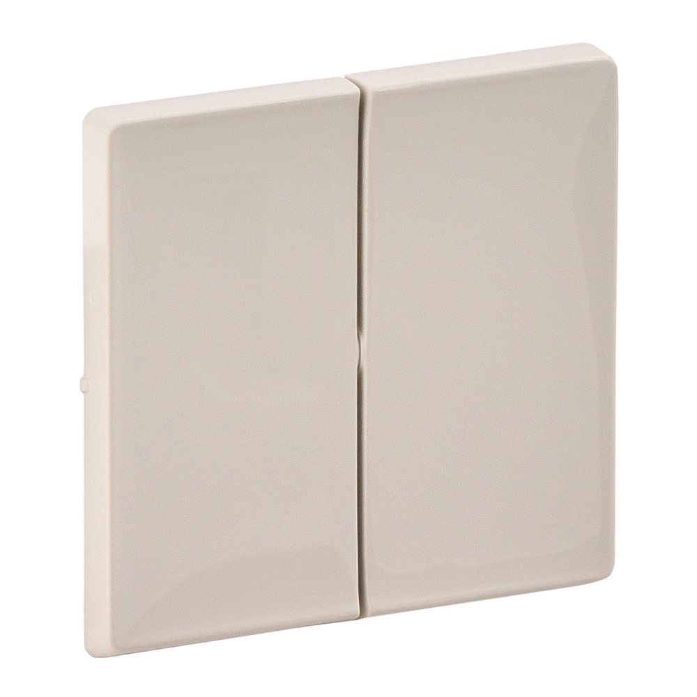 LEGRAND 755021 Лицевая панель для выключателей и переключателей 752005/752018/752028, cлоновая кость, Valena Life