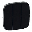 LEGRAND 755038 Лицевая панель для выключателя 752003, антрацит, Valena Allure