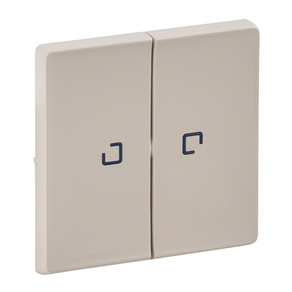LEGRAND 755221 Лицевая панель для выключателей и переключателей 752005/752018/752028 с подсветкой, слоновая кость, Valena Life