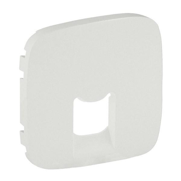 LEGRAND 755419 Лицевая панель для розеток RJ45 и RJ11, жемчуг, Valena Allure