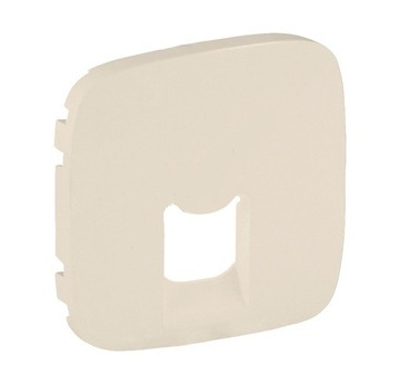 LEGRAND 755416 Лицевая панель для розеток RJ45 и RJ11, слоновая кость, Valena Allure