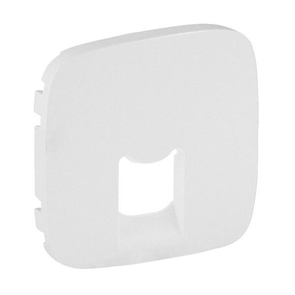 LEGRAND 755415 Лицевая панель для розеток RJ45 и RJ11, белая, Valena Allure