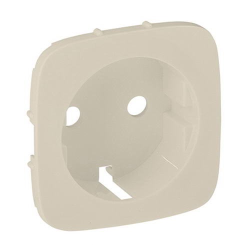 LEGRAND 755206 Лицевая панель для розеток 2К+З 753021/753025/753029/753030, слоновая кость, Valena Allure